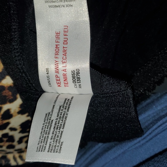 [42G] Déesse Lingerie - Animal Print Contour T-Shirt Lace Wings - Picture 4 of 9